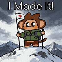 Made It Success GIF by Chimpers