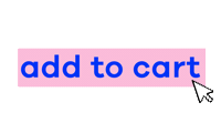 cottoninkofficial cart add to cart addtocart cottonink Sticker