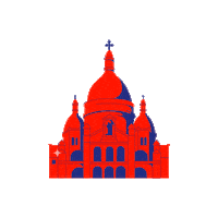 Sacrecoeur Sticker by Paris Aéroport