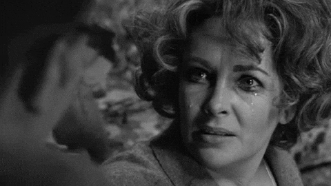 Elizabeth Taylor Crying GIF by Warner Archive