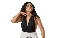 Ale Jogando Cabelo Sticker by Salon Line