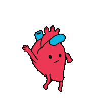 Digital Farm Animals Love Sticker by Captain Cuts