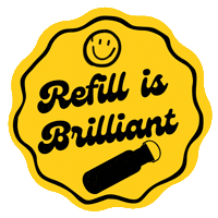 Zerowaste Refill Sticker by Trash Hero World