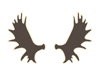 Moose Norrland Sticker by Grett studio