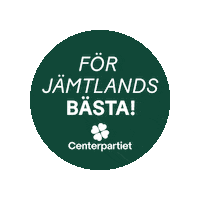 Jamtland Sticker by Centerpartiet