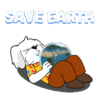 Climate Change Earth Sticker by BoDoggos