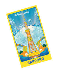 Travel Snow Sticker by Cebu Pacific Air