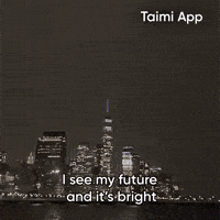 I See My Future And Its Bright GIF by Taimi