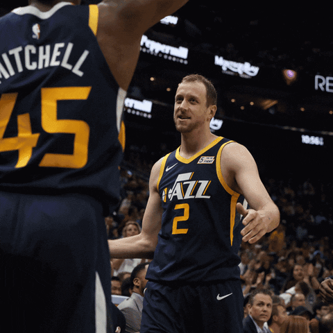 donovan mitchell wink GIF by Utah Jazz