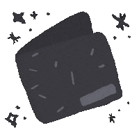 dimasomnia money mood wallet pocket Sticker