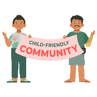 consuelozobelalgerfoundation community hope children lola Sticker