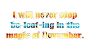 Fall Season Text Sticker by OpticalArtInc.