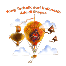 Shopeeid Produklokal Sticker by Shopee Indonesia