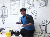 Excited Laugh GIF