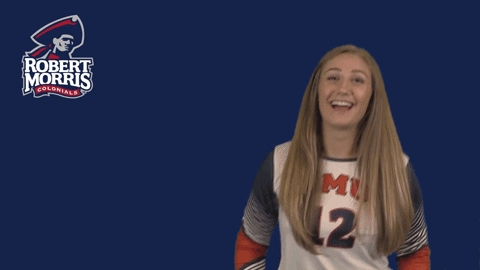rmuathletics giphyupload rmu robert morris robert morris university GIF