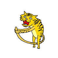 Tiger Violet Sticker