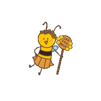 Bee Spirit Sticker by cnhkeyclub
