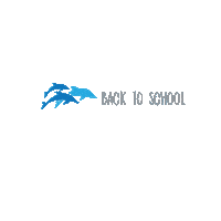 Dolphins Des Sticker by Dogwood Elementary School