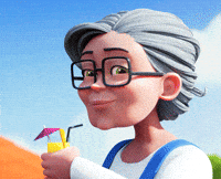 Relaxing Its Friday GIF by Merge Mansion