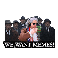 The Great Depression No Memes Sticker