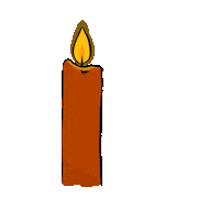 Candle Melt Sticker