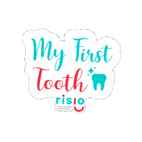 First Tooth Sticker by Risio Institute
