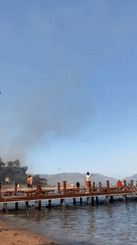 Firefighters Battle Blazes Across Several Turkish Provinces