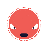 Angry Bravo Sticker