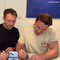 Signing Locked In GIF