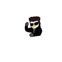 Shaved Ice Terminator Sticker by Vampire Penguin