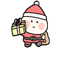 Christmas Santa Sticker