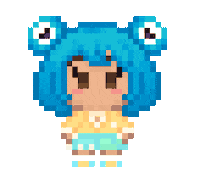 Pixel Bear Sticker