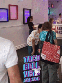 vrarcade GIF by Taco Bell VR Arcade