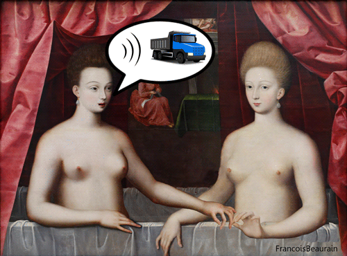 Painting Louvre GIF by GIF IT UP