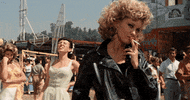 olivia newton john grease GIF