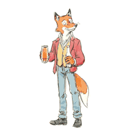 Pale Ale Beer Sticker by Old Speckled Hen