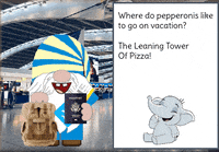 Leaving On A Jet Plane Gnome GIF