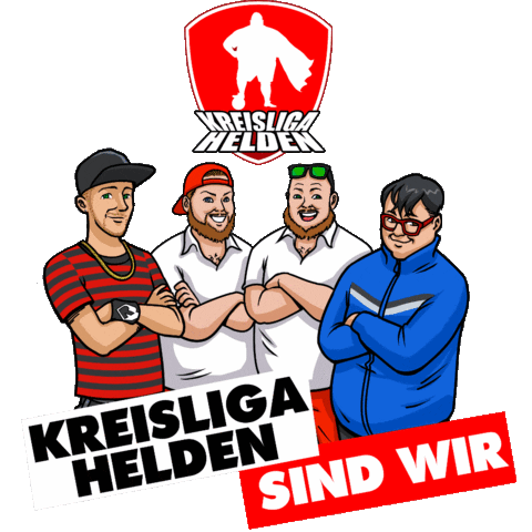 bier krei Sticker by Kreisligahelden