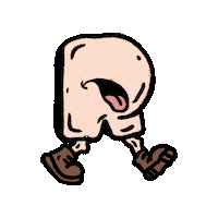 R Hiking Sticker