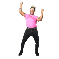 Happy Dance Sticker by BOBO