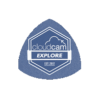 Logo Explore Sticker by CloudcamGIPHS