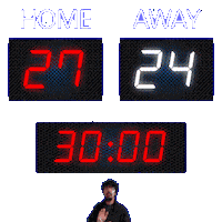 24 Away Sticker