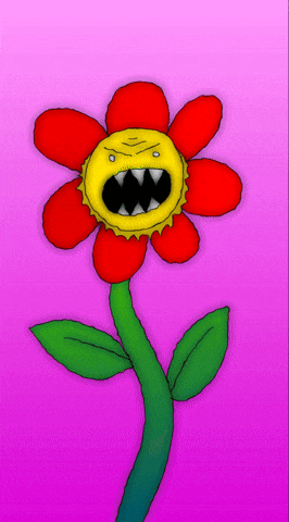 Angry Flower GIF by Juan Billy