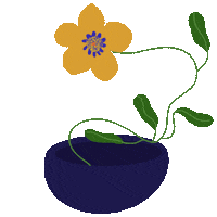 Flower Spring Sticker