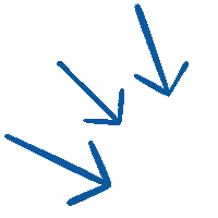 Food Arrow Sticker by MILRAM