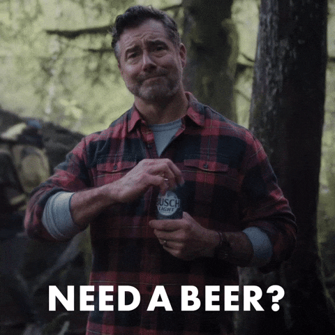 Happy Hour Drinking GIF by Busch Beer
