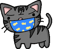 Cat Sticker by Tutimon