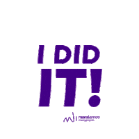 maritalemus fitness goal i did it maritalemus Sticker