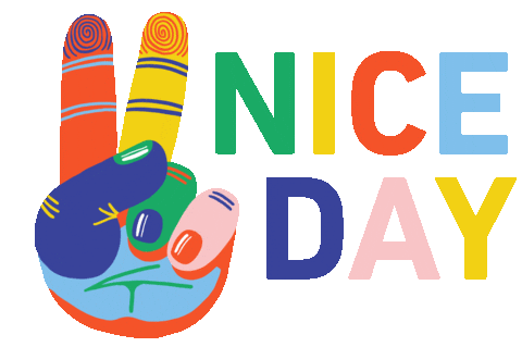Nice Day Sticker by NPIRE