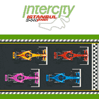 intercityparkistanbul race f1 turkey formula 1 Sticker